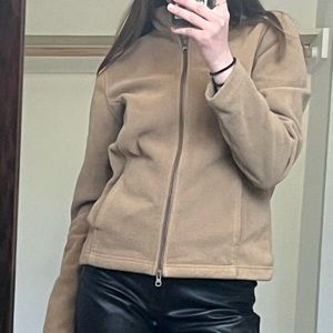 Tan fleece
